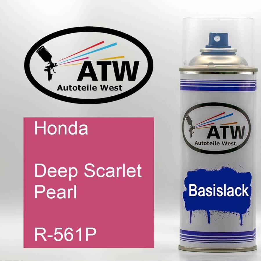 Honda, Deep Scarlet Pearl, R-561P: 400ml Sprühdose, von ATW Autoteile West.